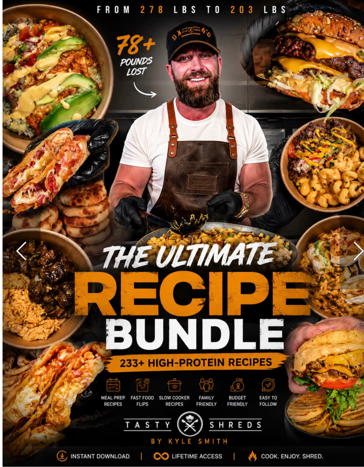 Tasty Shreds Recipe Ebook (Click Here)